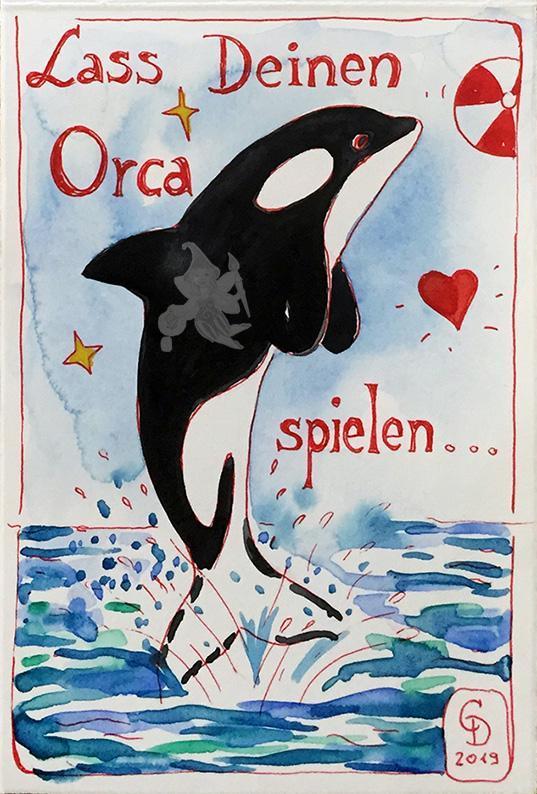 Illustration Orca