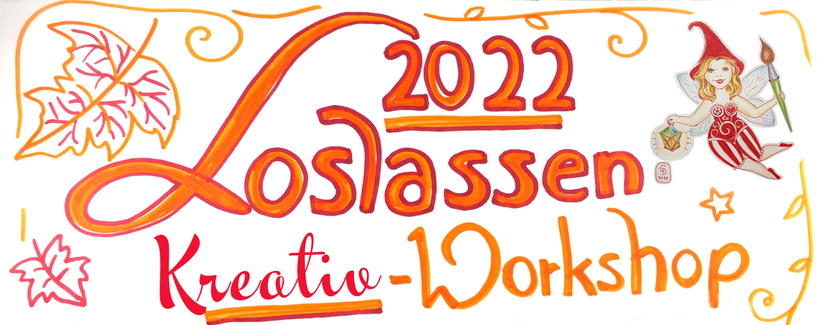 2022 Loslassen Kreativ-Workshop online und offline